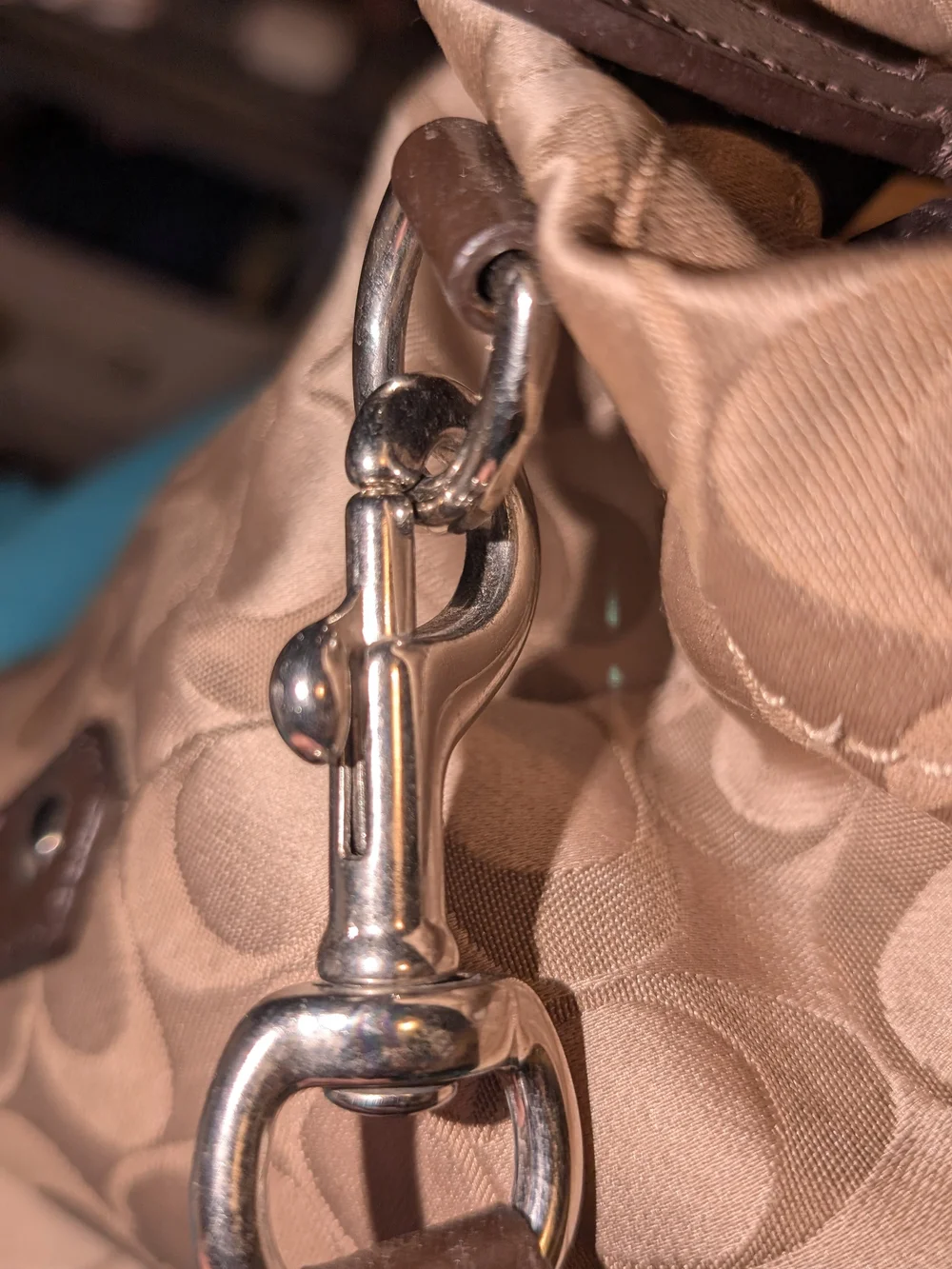 vintage Coach Ashley Signature Satchel Style F19244